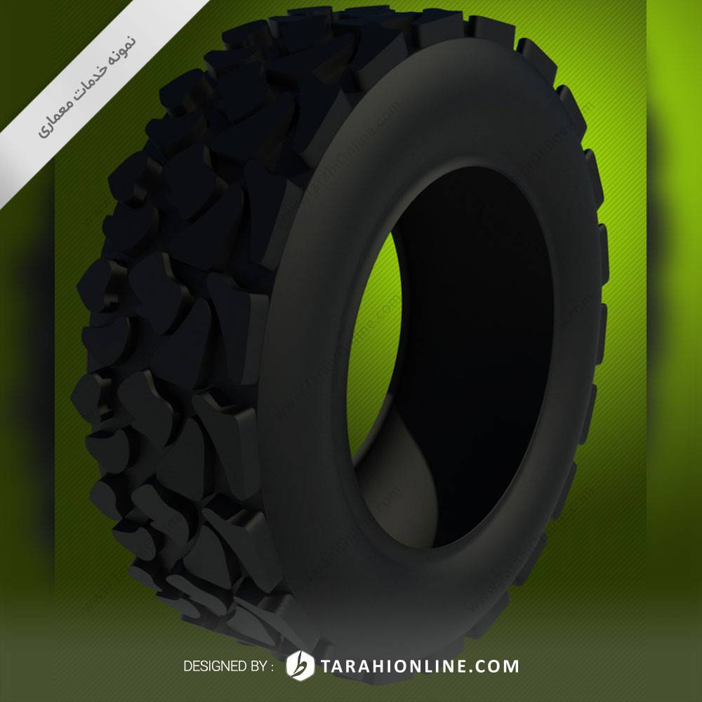 طراحی آبجکت تایر